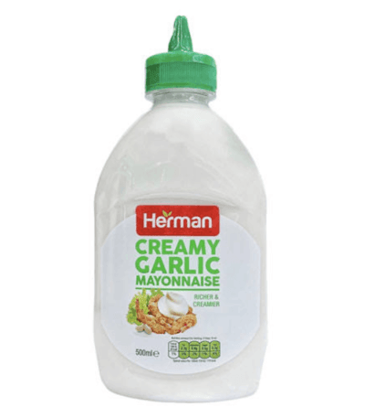 Herman Creamy Garlic
  Mayonnaise price in bd