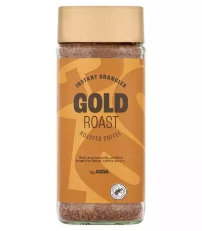 ASDA Instant Granules Gold Roast Roasted Coffee- 200g