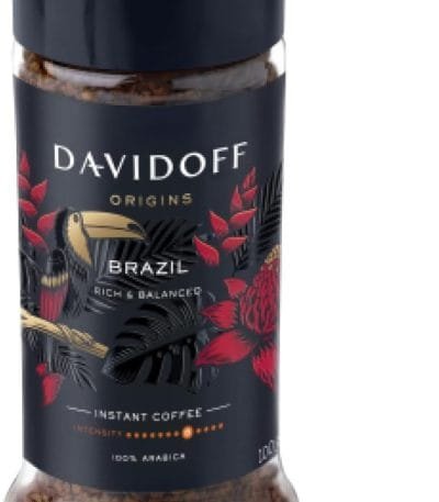 Davidoff Origins Brazil 100% Arabica Rich & Balanced Instant Coffee- 100g