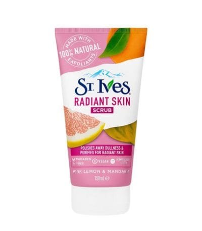 St. Ives Radiant Skin Scrub Pink Lemon & Mandarin 150ml