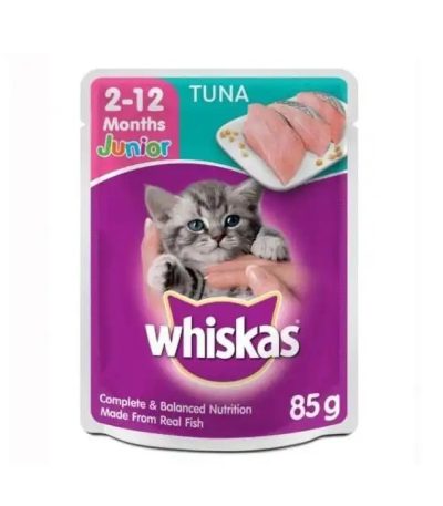 Whiskas Pouch Junior Tuna (80gm)