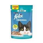 Purina Felix UK Original Tuna in Jelly Adult Cat Pouch (85gm)