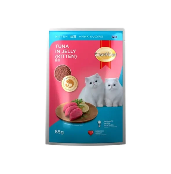 SmartHeart Kitten Tuna In Jelly - 85g